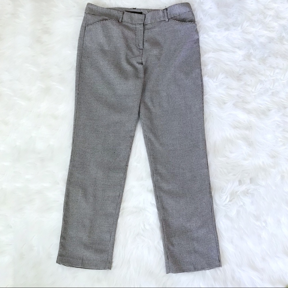 Larry Levine checkered ankle pants size 10.